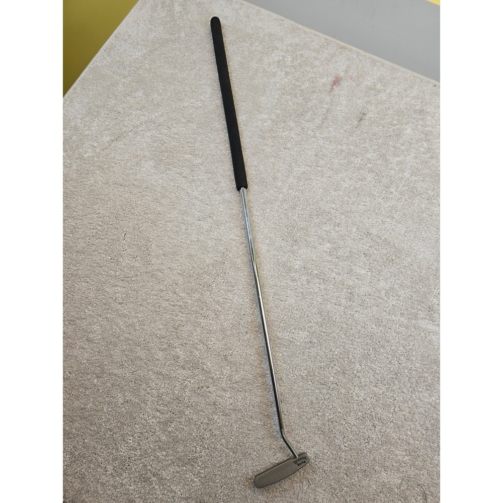 Brazos Belly Putter Kirk Currie‎ 390 Grams Silver Made in USA Milled Face